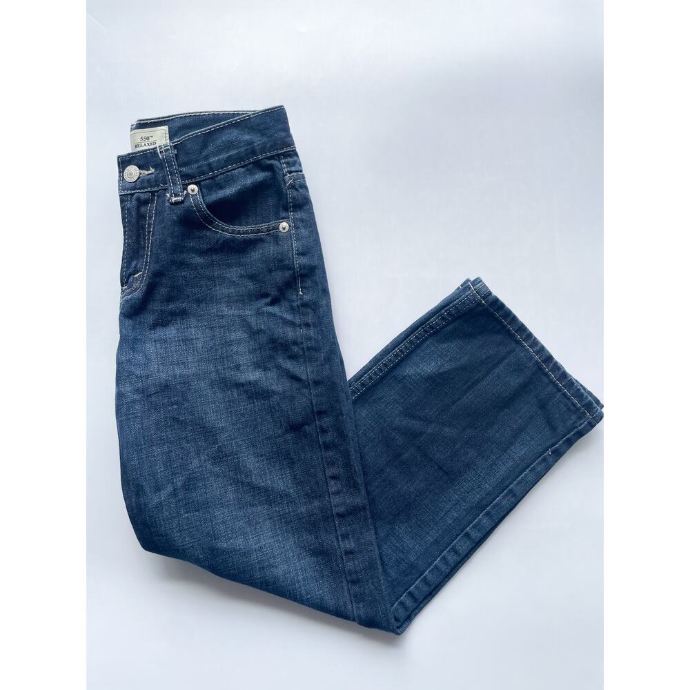 Boy's Levi's 550 Relaxed Fit Jeans Size 10 25x25